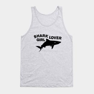Shark lover girls Tank Top